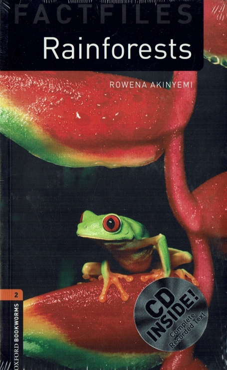 RAINFORESTS - OXFORD BOOKWORMS LEVEL 2 - cd inside