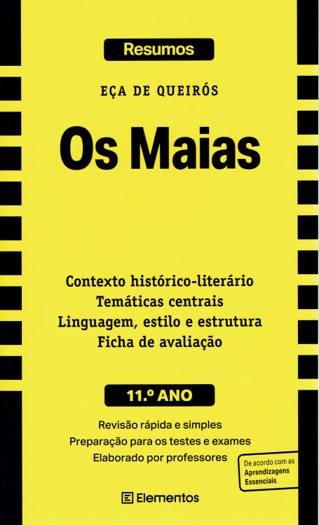 40182.33 - OS MAIAS DE ECA DE QUEIROS - coleção resumos