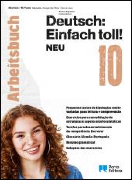 40665 - Deutsch: Einfach Toll! NEU - Alemão - Iniciação - 10.º ano - Caderno
