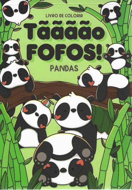 TÃÃÃÃO FOFOS- PANDAS: LIVRO DE COLORIR
