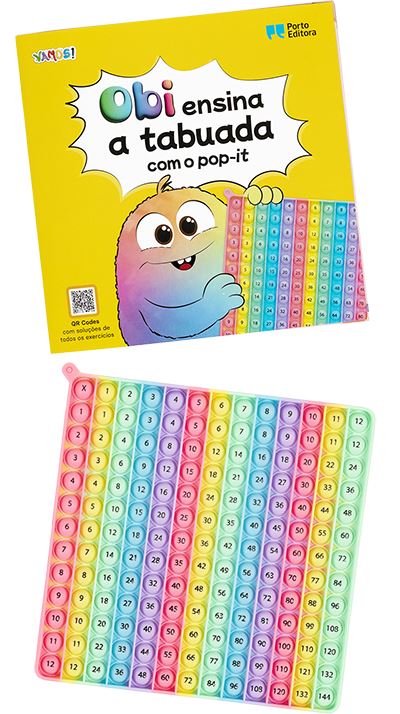 11166.10 - OBI ENSINA A TABUADA COM POP-IT