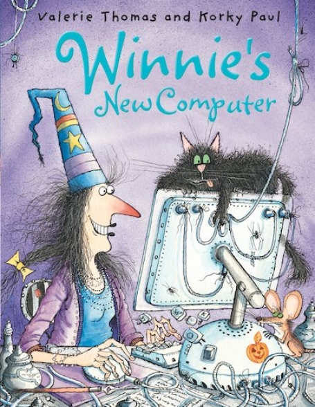 WINNIE S NEW COMPUTER - big book