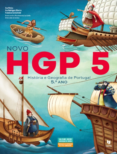 NOVO HGP 5 - HISTORIA E GEOGRAFIA DE PORTUGAL 5º ANO - MANUAL