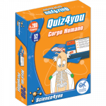 QUIZ4YOU - CORPO HUMANO - 52 cartas com mais de 200 perguntas