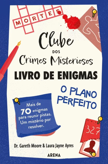 CLUBE DOS CRIMES MISTERIOSOS LIVRO DE ENIGMAS