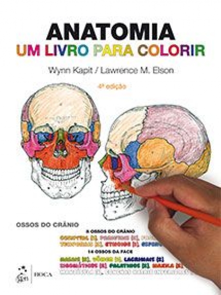 ANATOMIA UM LIVRO PARA COLORIR 4ª EDICAO