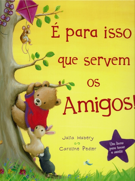 E PARA ISSO QUE SERVEM OS AMIGOS - um livro para tocar e sentir