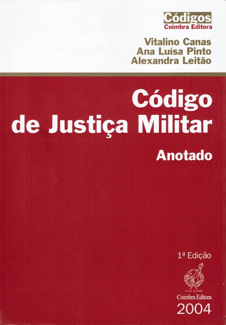CODIGO DE JUSTICA MILITAR ANOTADO 2004