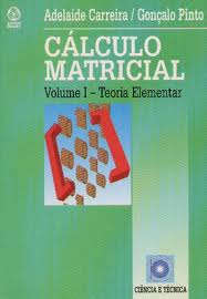 CALCULO MATRICIAL - VOLUME I - TEORIA ELEMENTAR