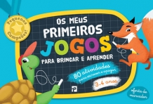 MEUS PRIMEIROS JOGOS PARA BRINCAR E APRENDER 3-4 ANOS - 80 atividades para escrever e apagar