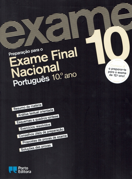 46900.30 - PREPARACAO PARA O EXAME FINAL NACIONAL - PORTUGUES 10º ANO