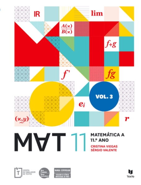MAT - MATEMATICA 11º ANO - MANUAL