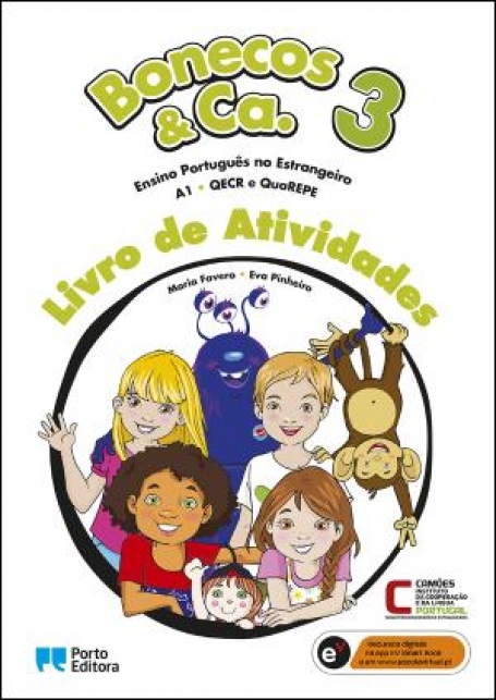 17163-10 BONECOS & CA 3 ENSINO PORTUGUES NO ESTRANGEIRO A1 QECR E QUAREPE