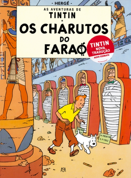 TINTIN E OS CHARUTOS DO FARAO