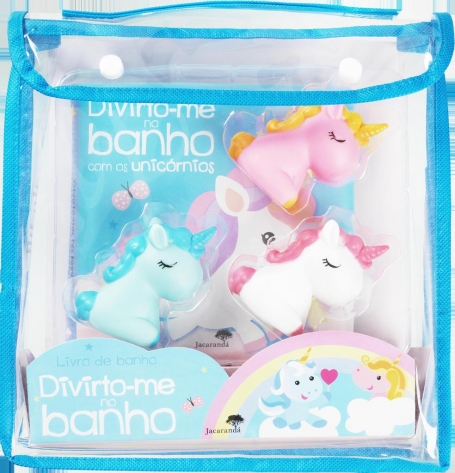 DIVIRTO-ME NO BANHO COM OS UNICORNIOS - livro de banho