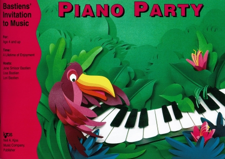 PIANO PARTY BOOK A bastiens invitation to music