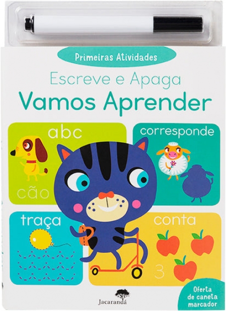 PRIMEIRAS ATIVIDADES ESCREVE E APAGA VAMOS APRENDER