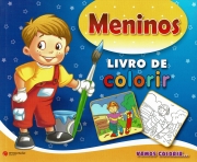 MENINOS - LIVRO DE COLORIR
