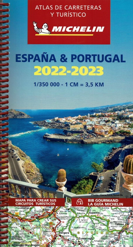 ATLAS DE CARRETERAS Y TURISTICO- ESPANA E PORTUGAL 2022-2023