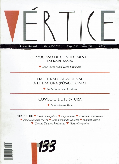 VERTICE - REVISTA BIMESTRAL - MARCO - ABRIL 2007 - II SERIE - 133