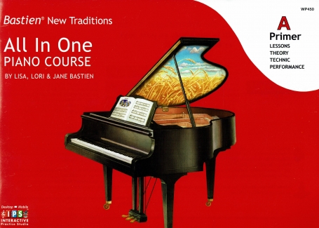 ALL IN ONE PIANO COURSE bastien new traditions - A PRIMER