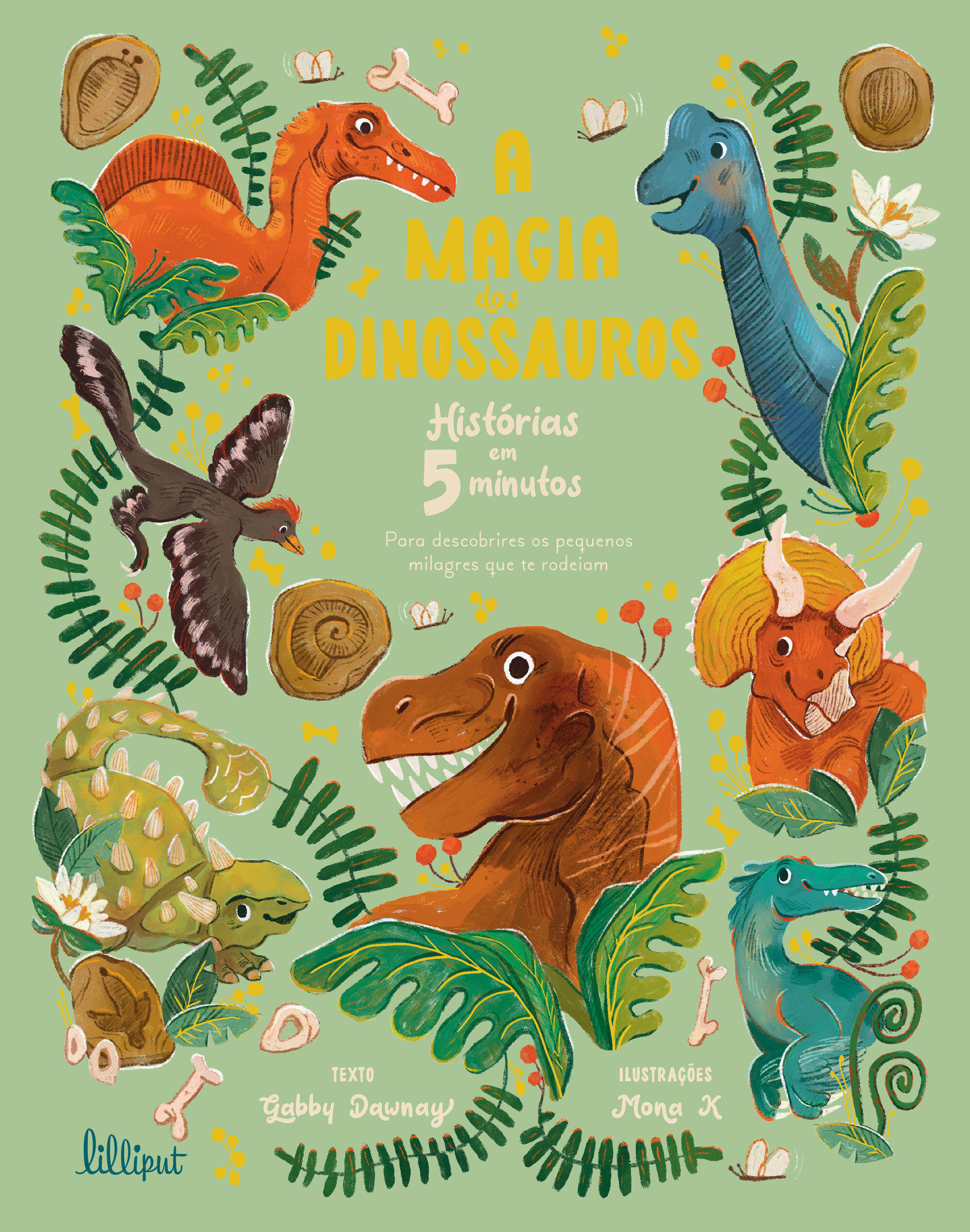 A MAGIA DOS DINOSSAUROS - Histórias em 5 minutos