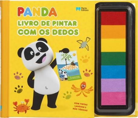 71257.10 - CANAL PANDA - LIVRO DE PINTAR COM OS DEDOS