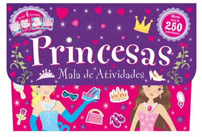 PRINCESAS - MALA DE ATIVIDADES COM AUTOCOLANTES
