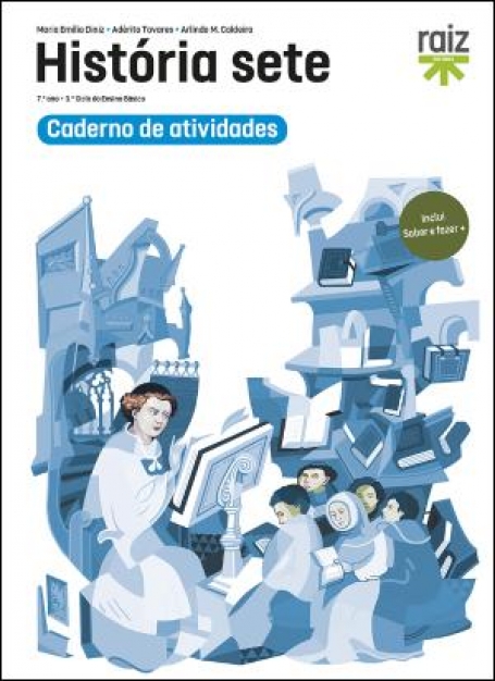 02104 - CAD. DE ATIVI. - HISTORIA SETE - 7º ANO