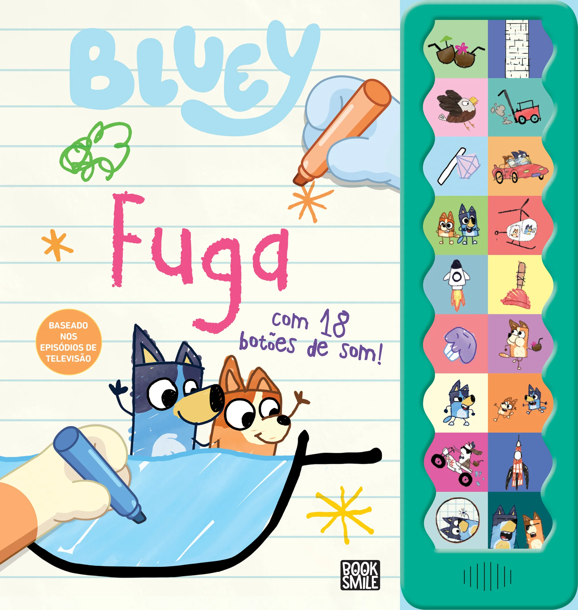 BLUEY - FUGA: LIVRO DE SONS