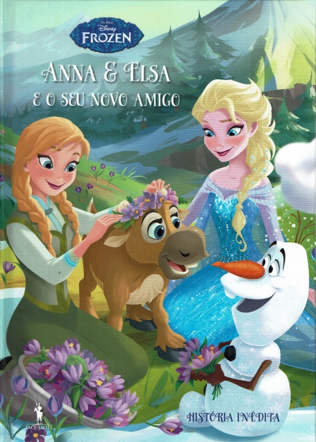 ANNA E ELSA E O SEU NOVO AMIGO - historia inedita