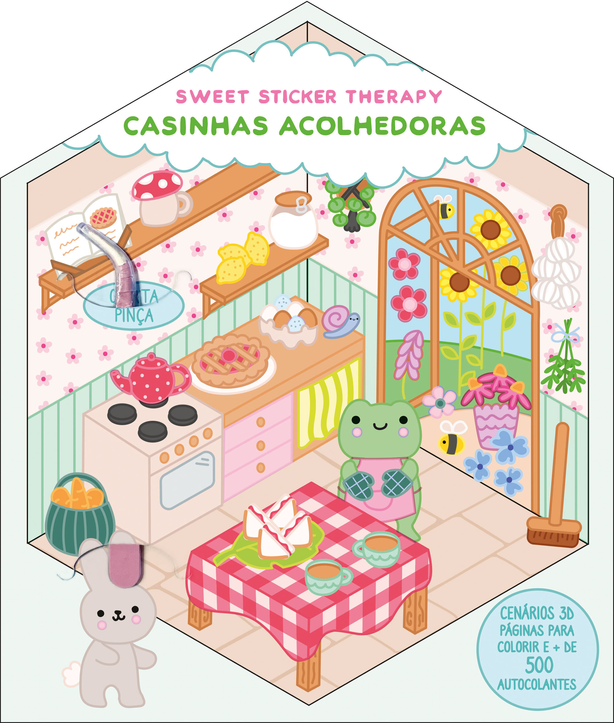 SWEET STICKER THERPY: CASINHAS ACOLHEDORAS