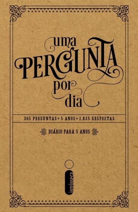 UMA PERGUNTA POR DIA - diário para 5 anos
