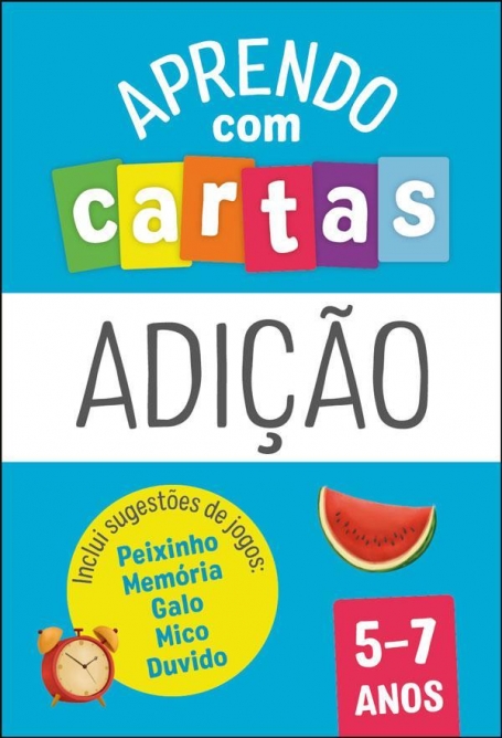 APRENDO COM CARTAS - ADIÇÃO 5-7 ANOS