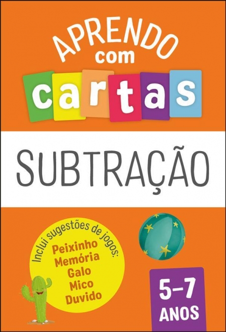 APRENDO COM CARTAS - SUBTRAÇÃO 5-7 ANOS