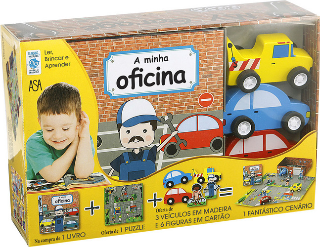 A MINHA OFICINA - LIVRO+BRINQUEDOS