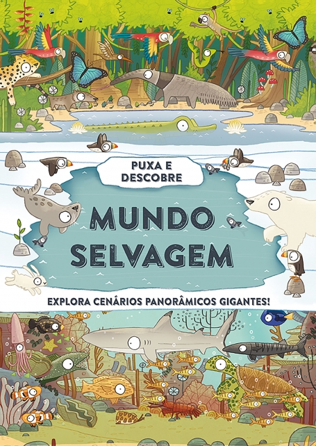 PUXA E DESCOBRE : MUNDO SELVAGEM explora cenarios panoramicos gigantes !