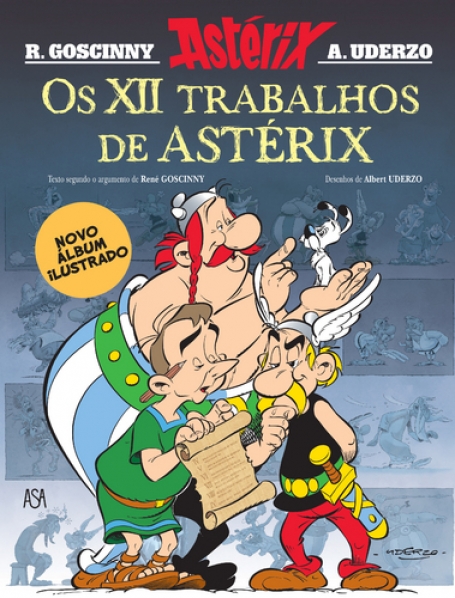 12 TRABALHOS DE ASTÉRIX - Novo Álbum Ilustrado