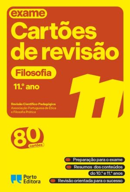 41012.10 - CARTÕES DE REVISÃO- FILOSOFIA 11º ANO