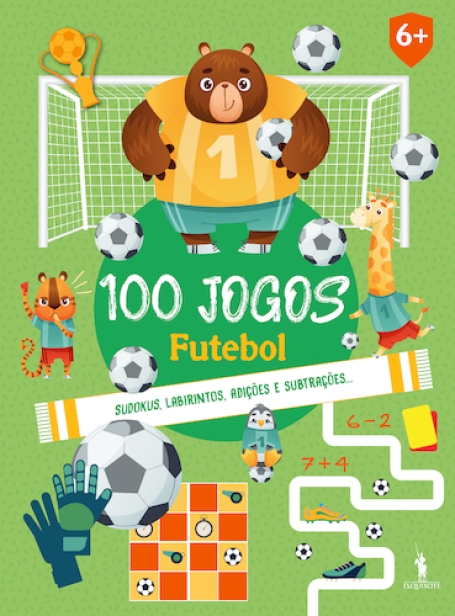100 JOGOS FUTBOL - sodukus labirintos adições e subtrações