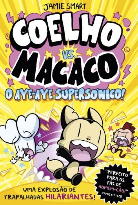 72537.12 - COELHO VS MACACO - O AYE-AYE SUPERSÓNICO - LIVRO 4