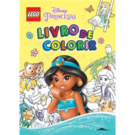 LEGO PRINCESAS LIVRO DE COLORIR