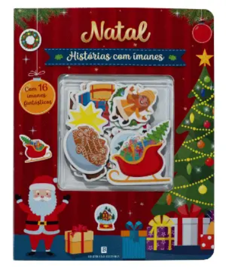NATAL - HISTÓRIAS COM ÍMANES - com 16 ímanes fantásticos