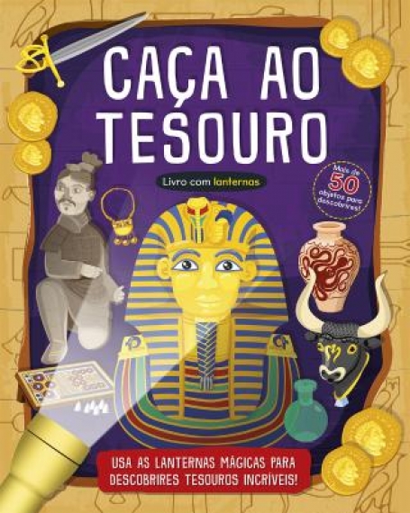 70954.10 - CACA AO TESOURO - livro com lantenas