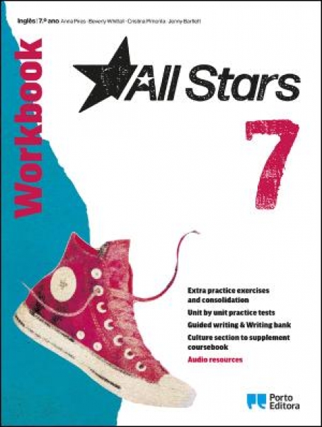 31618 - Workbook - All Stars - Inglês - 7.º Ano
