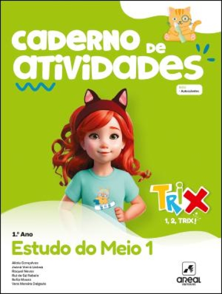 05000086 - Cad Ativ - TRIX - Estudo do Meio - 1.º Ano