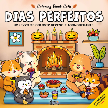 DIAS PERFEITOS- UM LIVRO DE COLORIR SERENO E ACONCHEGANTE