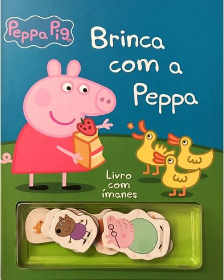 BRINCA COM A PEPPA LIVRO COM ÍMANES