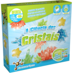 CIENCIA DOS CRISTAIS - diverte-te a fazer cristais coloridos e estrelas cristalinas