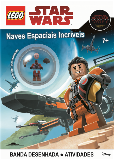 LEGO STAR WARS - NAVES ESPACIAIS INCRIVEIS - COM BONECO